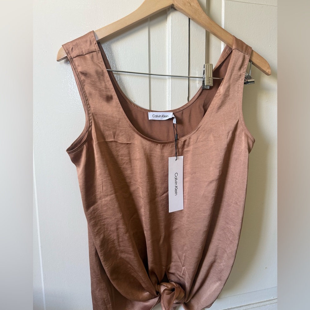 Calvin Klein Satin Tank